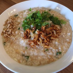 ข้าวต้ม ระบุ หมู หรือ ไก่+ไข่ลวก