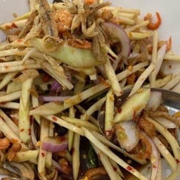 ส้มตำปูปลาร้า&ขนมจีนแกงเขียวหวาน