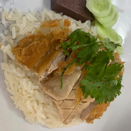 ข้าวมันไก่ทอด