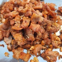 ข้าวเหนียวหมูทอดส้มตำ บางบอน
