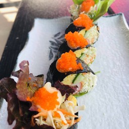 Tuna Ebiko Salad Maki