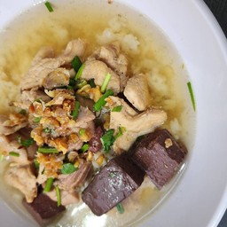 ข้าวต้มน้ำไก่รวน