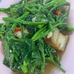 ผัดยอดมะระหวาน