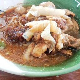 เล็กเนื้อน้ำตก ( ธรรมดา ) Thin Rice Noodles with Namtook Beef  (Normal)