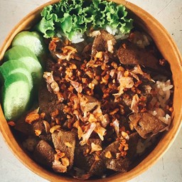 ตับทอดกระเทียม