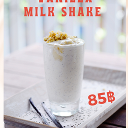 นมปั่นวานิลลา No sugar add