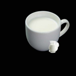 นมสด-ร้อน