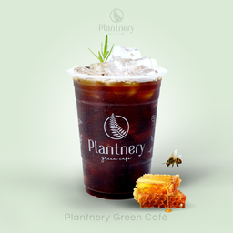 อเมริกาโน่เย็นน้ำผึ้ง