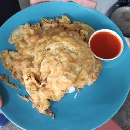 ไข่เจียวหมูสับราดข้าว