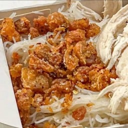 ไอขาว เส้นหมี่ไก่ฉีก 5 กล่อง จุกๆ พร้อมแคปแซ่บ