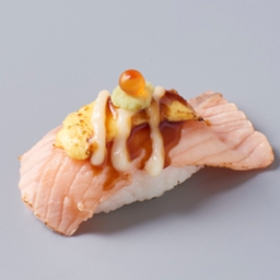 ซูชิ แซลมอนเบิร์นชีส