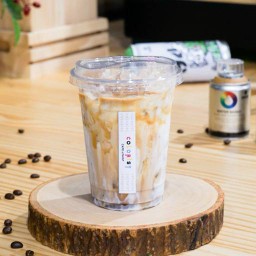 Iced Caramal Macchiato (คาราเมล มัคคิอาโต้เย็น)