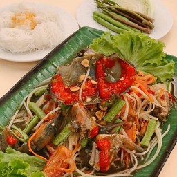 ส้มตำปูไข่ดอง