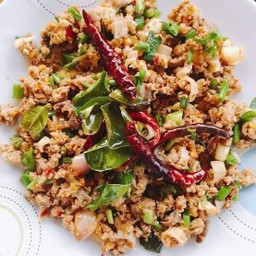 ลาบเนื้อ(ลาบหมู)