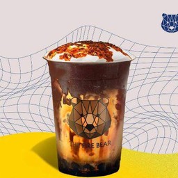 มิกซ์ซีรีย์ชาไทยXดาร์กโกโก้หมีพ่นไฟไข่มุกลาวา แก้วหมี L 22oz