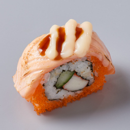 ซูชิ แซลมอนโรลเบิร์น