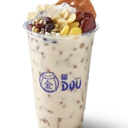 น้ำเต้าหู้เย็นทรงเครื่องแก้ว 20 oz