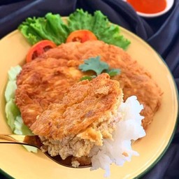 ข้าวไข่เจียวหมูสับ