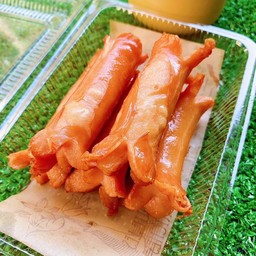 ชุดไส้กรอกไก่หนังกรอบ