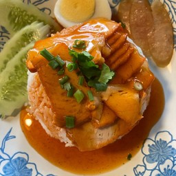 ข้าวหมูแดง