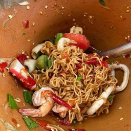 ตำมาม่ารวม ปลาร้า