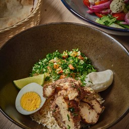 Chicken Shawarma Rice Bowl