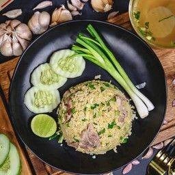 ข้าวผัด-อกไก่ชิ้น