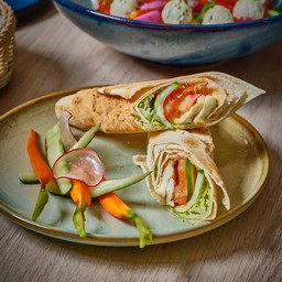 Halloumi Cheese Wrap