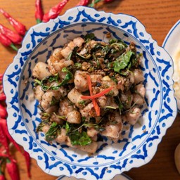 กะเพราหมูตังเม ออกญา