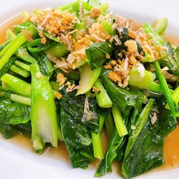 ผัดคะน้าน้ำมันหอย