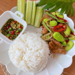 ข้าวผัดกะปิสะตอ