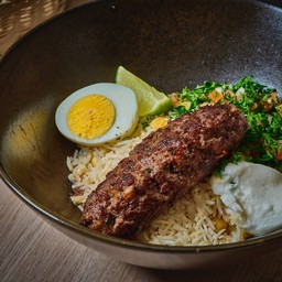 Beef Kebab Rice Bowl