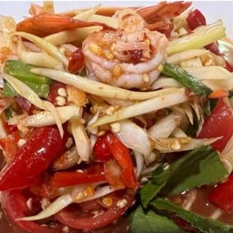 ตำปูปลาร้ากุ้งสุก