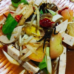 ตำปูหมูยอ