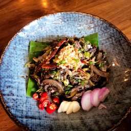 ลาบวากิวคั่ว แม่ซ้องปีบ