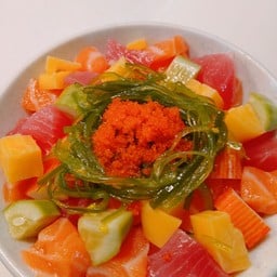 salmon&tuna diced rice bowl