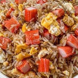 ข้าวผัดปูอัด