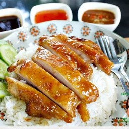 ร้านลืมไม่ลงข้าวขาหมูข้าวมันไก่