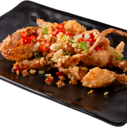 ปูนิ่มผัดพริกเกลือ