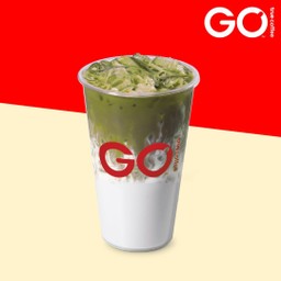 มัทฉะลาเต้เย็น