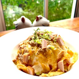 ข้าวไข่ข้นทรงเครื่อง