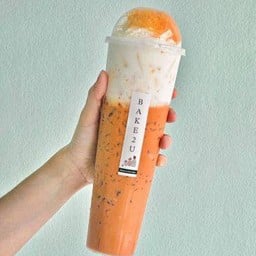 ชาไทยวิปครีมชีสฝอยทอง