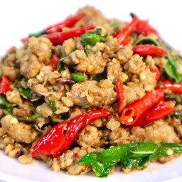 ผัดกระเพราหมู