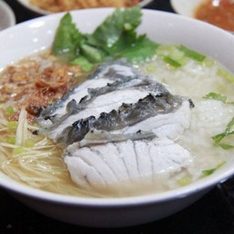 ข้าวต้มปลากะพง