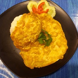 ข้าวไข่เจียวปู