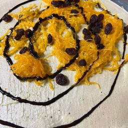 วนิลา+ฝอยทอง+ลูกเกด