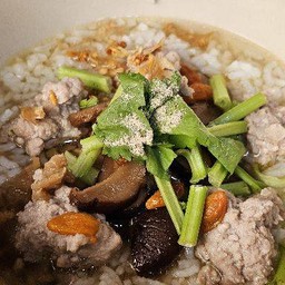 ข้าวต้ม ซี่โครงหมู+หมูสับ