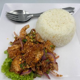 ข้าวยำไก่สไมล์