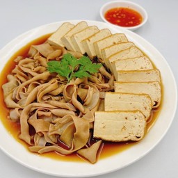 ไส้เป็ด+เต้าหู้พะโล้