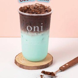 Chocolate-Mint Milk Tea
